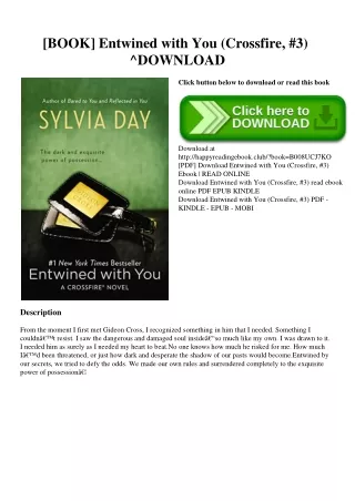 [BOOK] Entwined with You (Crossfire  #3) ^DOWNLOAD [PDF]