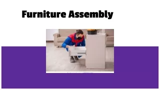 Furniture Assembly Service Toronto