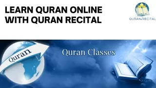 Learn quran online With Quran Recital