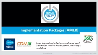 Quick Start Packages [AMER] -1.1