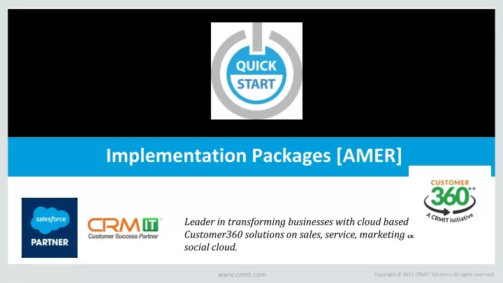 implementation packages amer