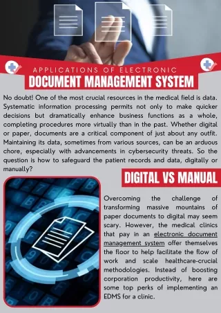 Applications Of Electronic Document Management System