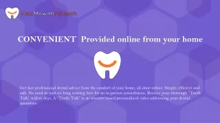 convenient provided online from your home