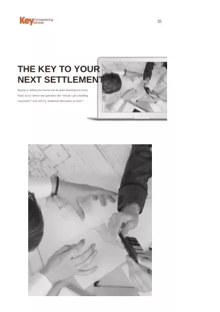 the key to your next settlement