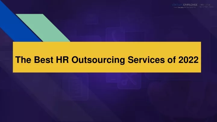 the best hr outsourcing services of 2022