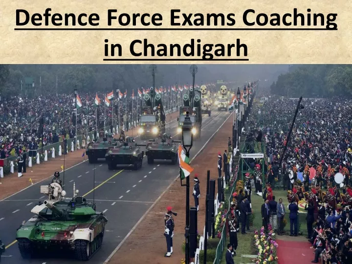 defence force exams coaching in chandigarh