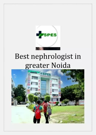 best nephrologist in greater noida