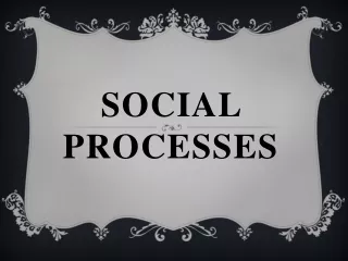 social processes