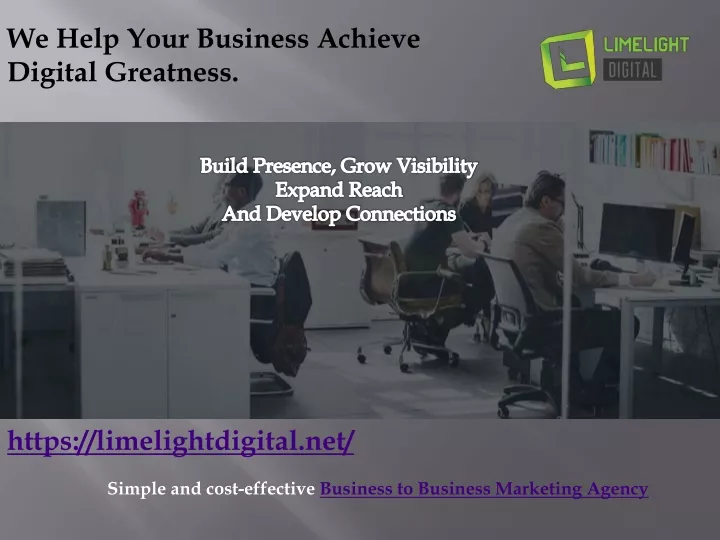 we help your business achieve digital greatness