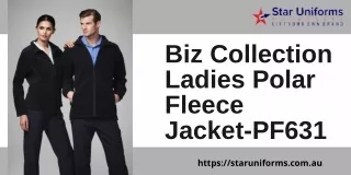 Biz Collection Ladies Polar Fleece Jacket-PF631