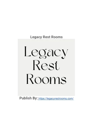 Legacy Rest Rooms
