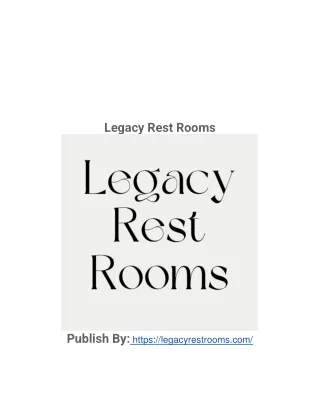 legacy rest rooms