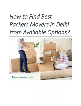 how to find best how to find best packers movers