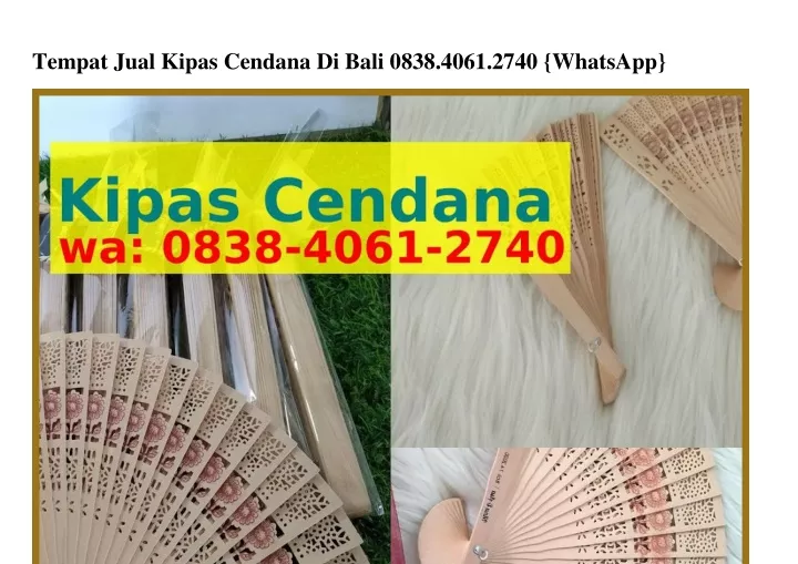 tempat jual kipas cendana di bali 0838 4061 2740