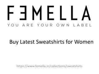 Buy Latest Sweatshirts for Women