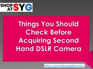 Buy Used Second Hand Dslr Camera in Rohini, Delhi