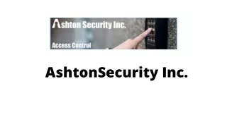 ashtonsecurity inc