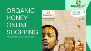 Organic Honey Online Shopping