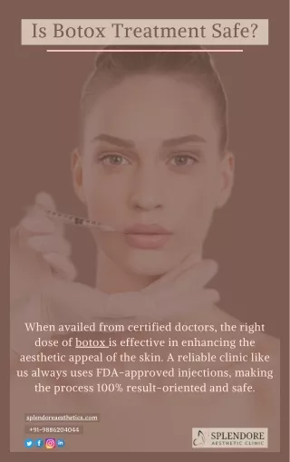 is botox treatment safe