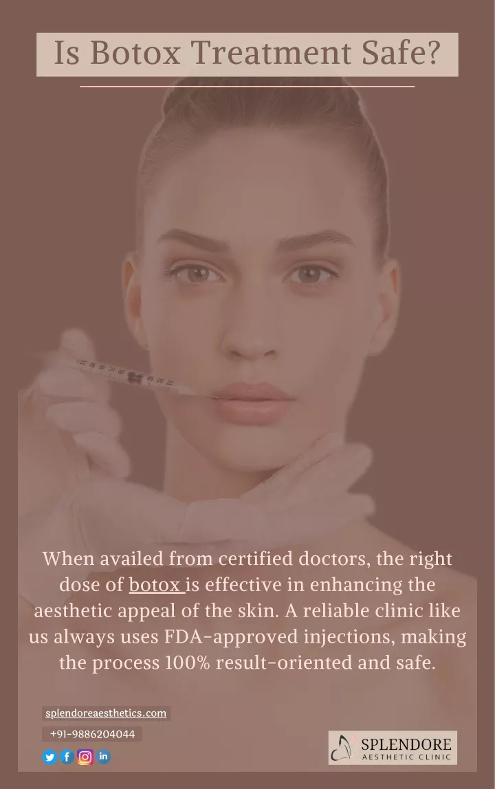 is botox treatment safe