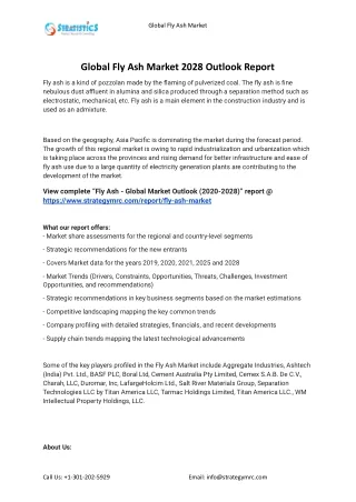 global fly ash market