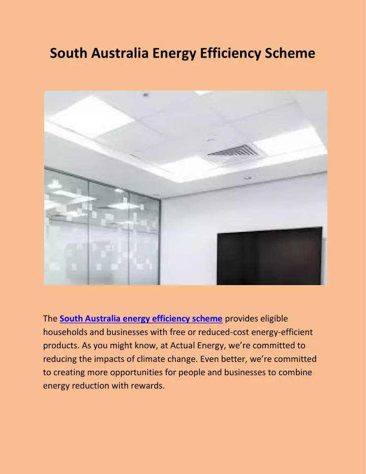 south australia energy efficiency scheme