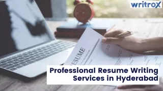 Professional Resume Writing Services in Hyderabad