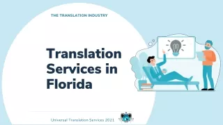 the translation industry