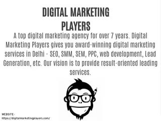 DIGITAL MARKETING PLAYERS