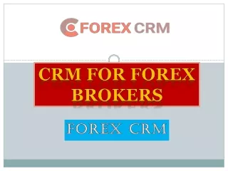 CRM for Forex Brokers