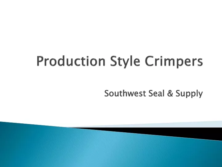 southwest seal supply