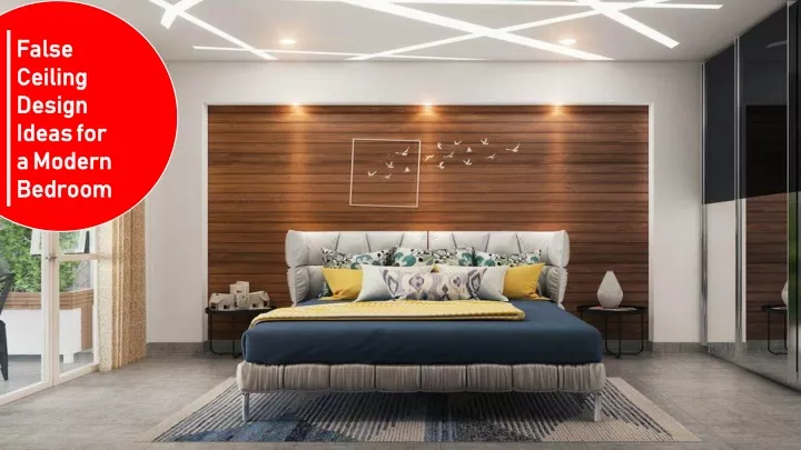 false ceiling design ideas for a modern bedroom