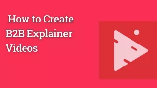 Best Way To Create B2B Explainer Videos | Rabbit And Carrot
