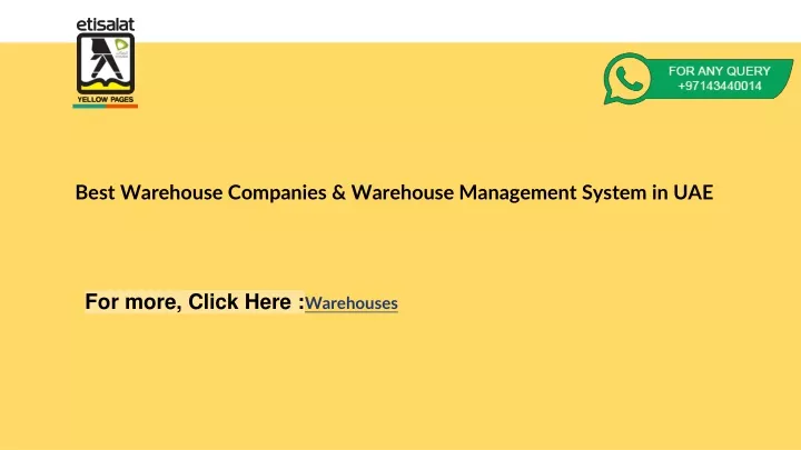 best warehouse companies warehouse management system in uae