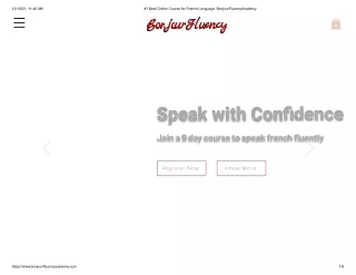 Bonjour Fluency Academy | Learn French from #1 Academy