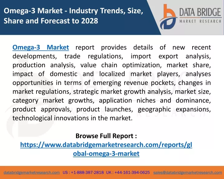 omega 3 market industry trends size share