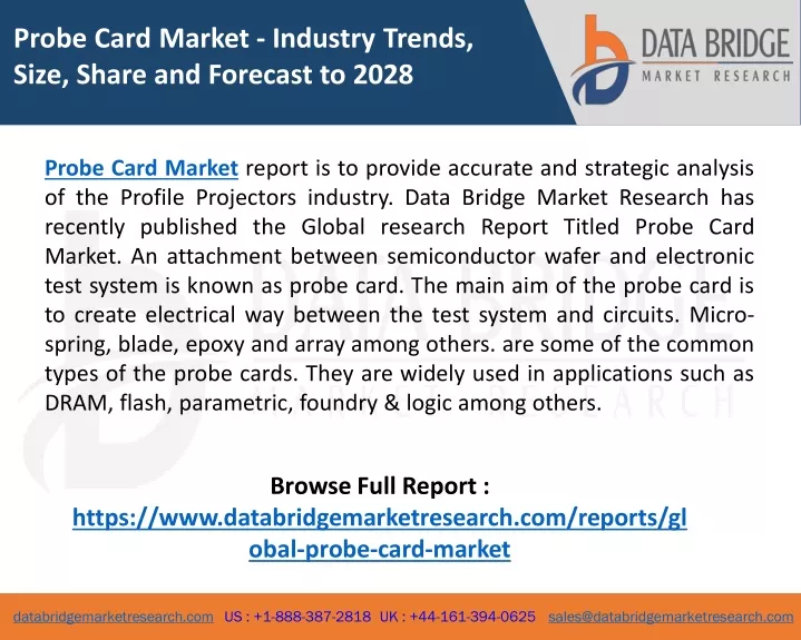 probe card market industry trends size share
