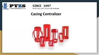 Casing Centralizer