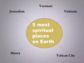 Top 5 Most Spiritual Places on Earth
