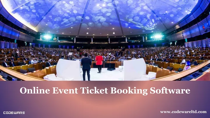 online event ticket booking software