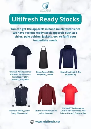 ultifresh ready stocks