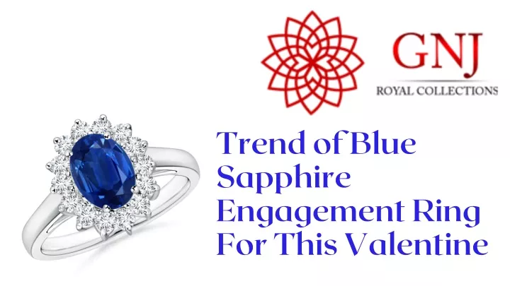 trend of blue sapphire engagement ring for this