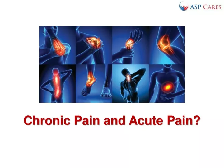 chronic pain and acute pain