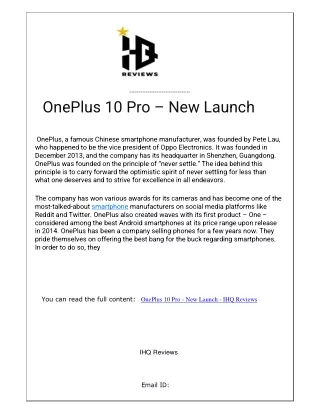 oneplus 10 pro new launch oneplus a famous