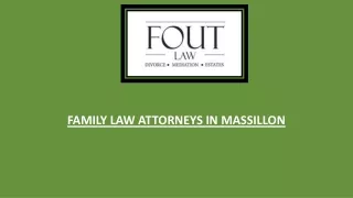 FAMILY LAW ATTORNEYS IN MASSILLON
