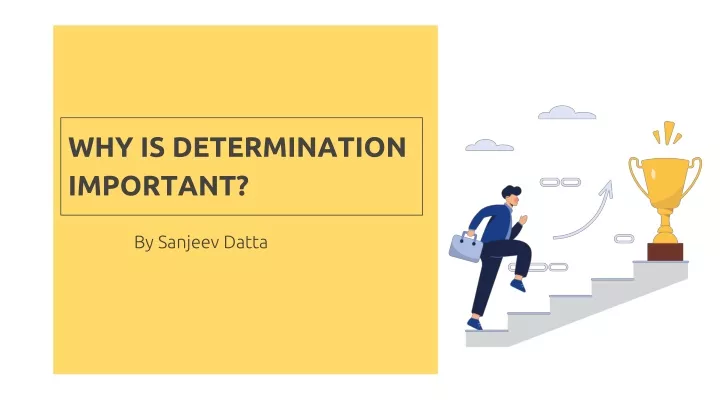 why is determination important