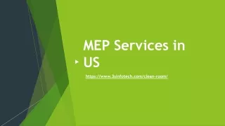mep services in us