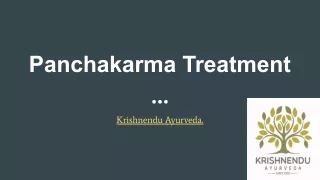 Panchakarma Treatment
