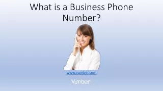 What is a Business Phone Number