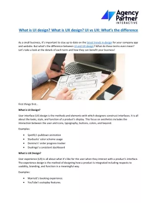 what is ui design what is ux design ui vs ux what